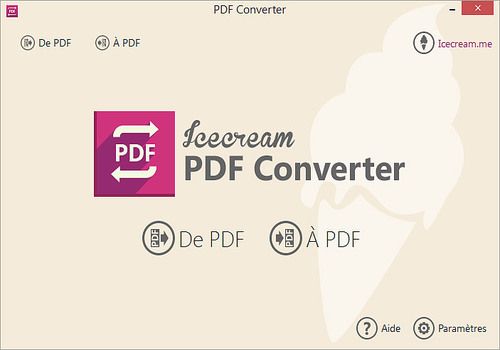 Telecharger Icecream PDF Converter 2.74 Telecharger Icecream PDF Converter 2.74