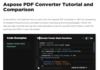 Telecharger gratuitement Aspose PDF Converter Tutorial