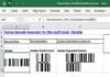 Telecharger gratuitement Excel GS1 DataBar Barcode Generator