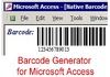 Telecharger gratuitement Access Linear + 2D Barcode Generator