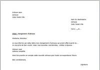 Telecharger Modele De Declaration De Changement D Adresse