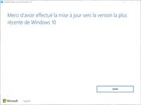 Assistant Mise à Niveau Windows 10