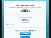 FLAC To MP3 Converter Online 1.0