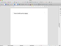 LibreOffice Mac