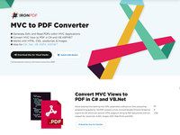 MVC to PDF Converter