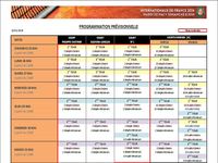 Programme Roland-Garros 2014