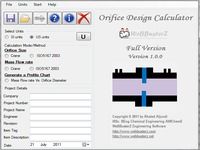 Orifice Design Calculator