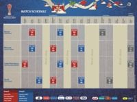 Calendrier officiel de la coupe des confédérations 2017 