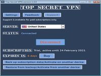 Top Secret VPN for Windows