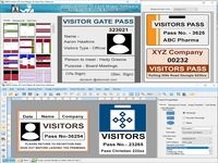 Visitor ID Gate Pass Maker Software