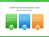 AnyMP4 iPhone Donnée Récupération Gratuit