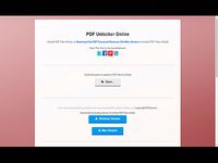 PDF Unlocker Online V1