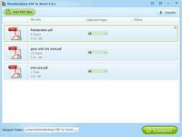 Wondershare PDF to Word Converter