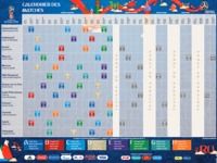 Calendrier de la Coupe du monde 2018 à imprimer