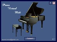 Piano virtuel Midi