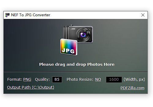 Telecharger NEF To JPG Converter 1.0