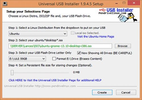 Telecharger Universal USB installer