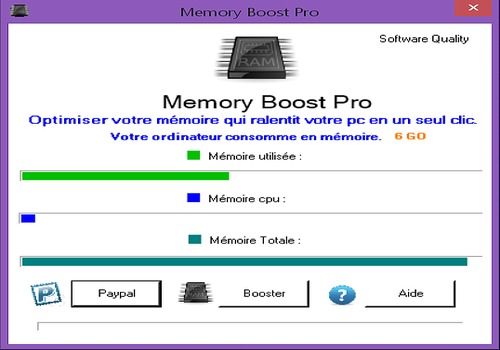 Telecharger Memory Boost Pro