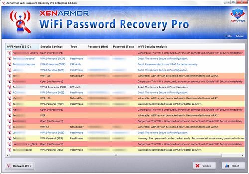 Telecharger XenArmor WiFi Password Recovery Pro
