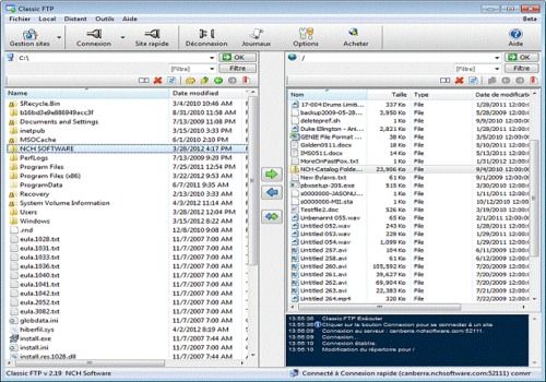 Telecharger Classic FTP - Logiciel de transfert de fichiers
