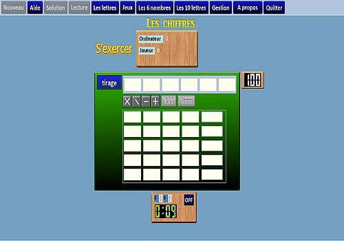 Télécharger Le Jeu Des Chiffres Et Des Lettres Gratuit Le Logiciel Gratuit 