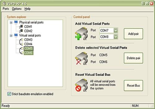 Telecharger Virtual Serial Port Driver XP4.5