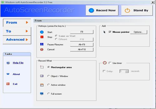 Telecharger Autoscreen recorder Free