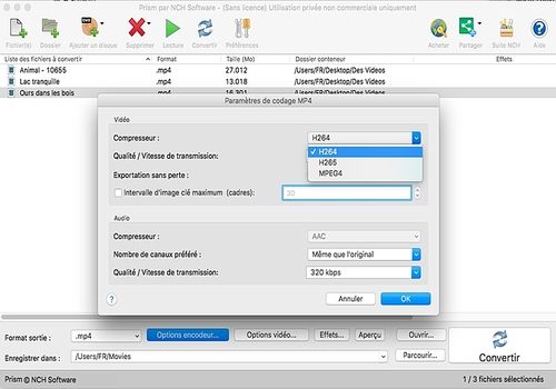 Telecharger Prism - Convertisseur vidéo gratuit pour Mac 