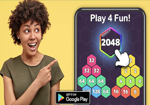 Telecharger 2048 Hexagon-Number Merge Game