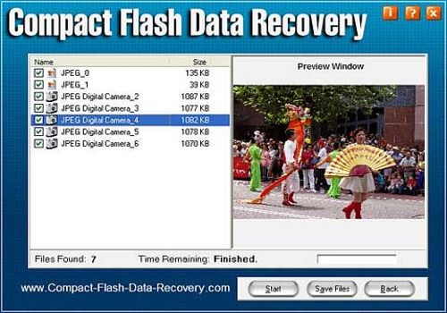 Telecharger Compact Flash Data Recovery