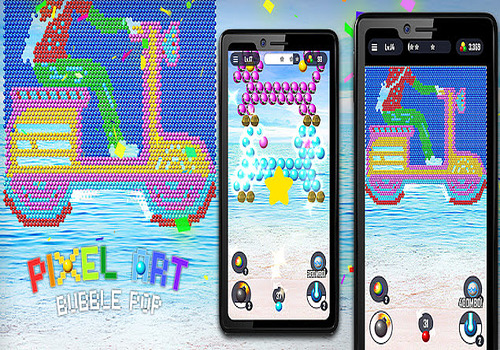 Telecharger Bubble Pop - Pixel Art Blast