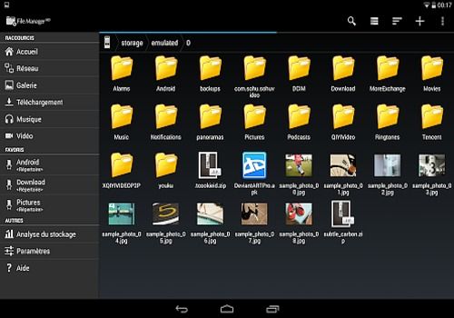 Telecharger File Manager HD (Explorer)