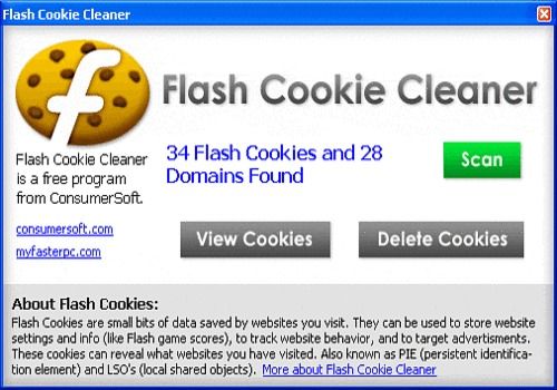 Telecharger Flash Cookie Cleaner