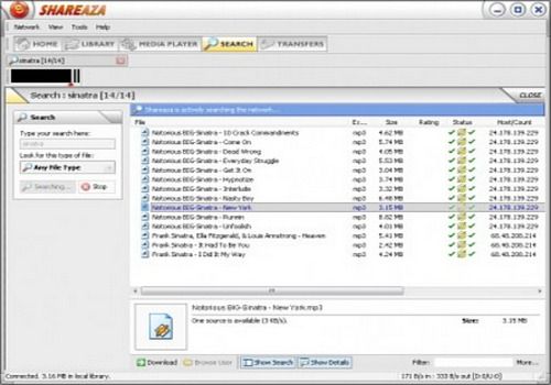 shareaza 2.4.0.0 download