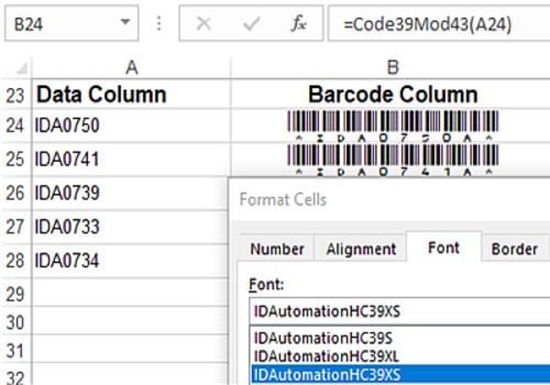 Telecharger Code 39 Barcode Fonts Package