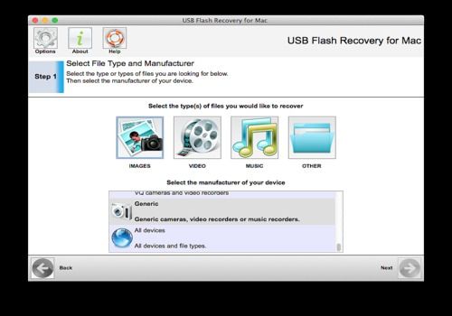 Telecharger 321Soft USB Flash Recovery for Mac
