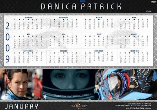 Telecharger Danica Patrick 2009 Calendar for Macintosh