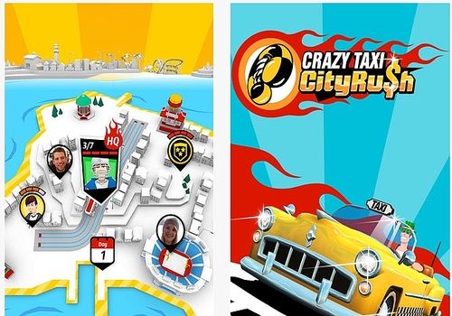 Telecharger Crazy Taxi City Rush iOS