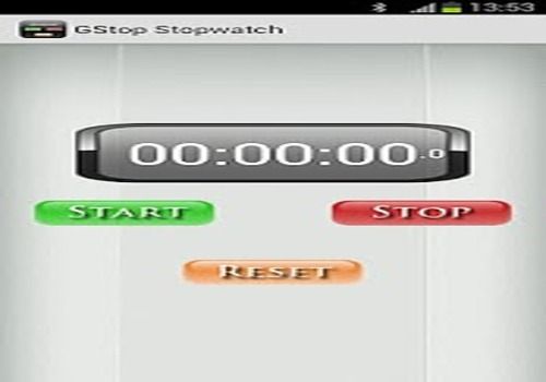Telecharger GStop Stopwatch - Chronometer