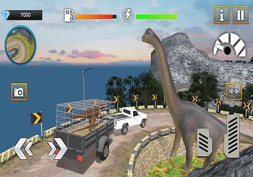 Telecharger Jurassic Survival Drive : Dinosaur Transport