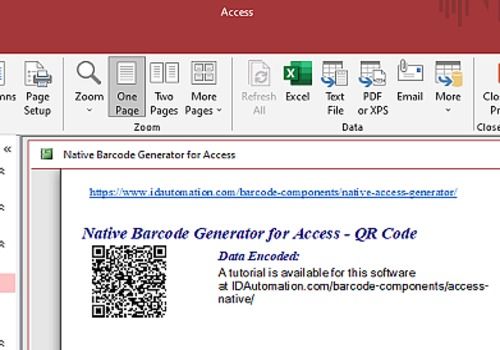 Telecharger Access QR Code Barcode Generator