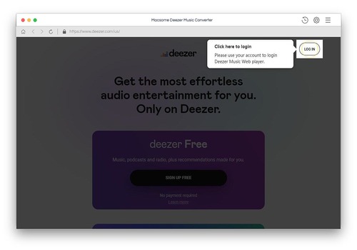 Telecharger Macsome Deezer Music Converter for Mac