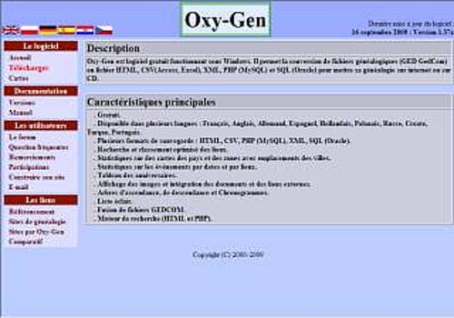 Telecharger Oxy-Gen : Le convertisseur de GedCom