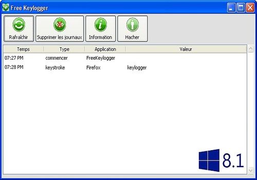 Telecharger Keylogger Gratuit pour Windows