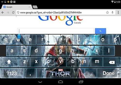 Telecharger Thor: The Dark World Keyboard
