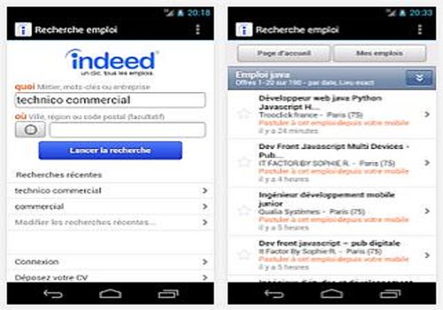 Telecharger Indeed : Recherche d'emploi iOS