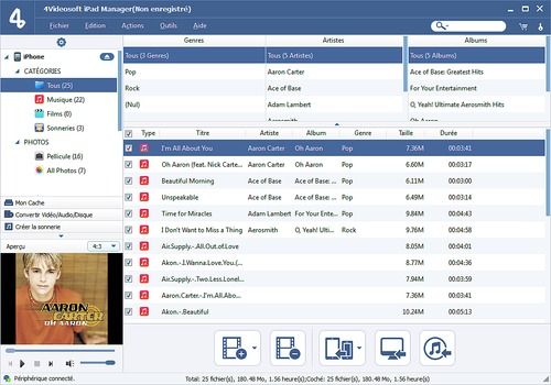 Telecharger 4Videosoft iPad Manager