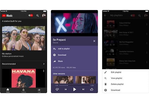 Telecharger YouTube Music iOS