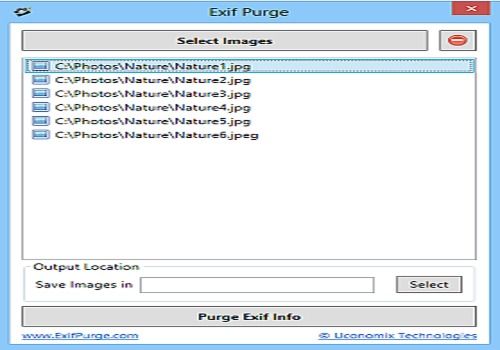 exif purge download