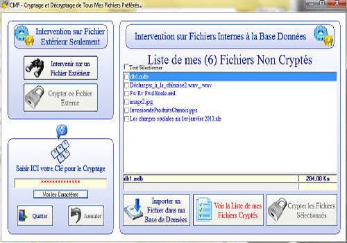 Telecharger CrypterMesFichiers 1.0.0.0 2013